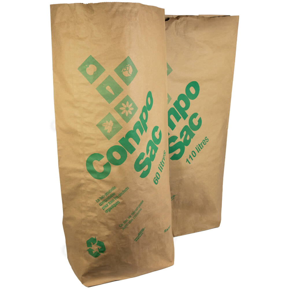Axpel Compo-Sac Brown 60L 55 x 90 x 23cm